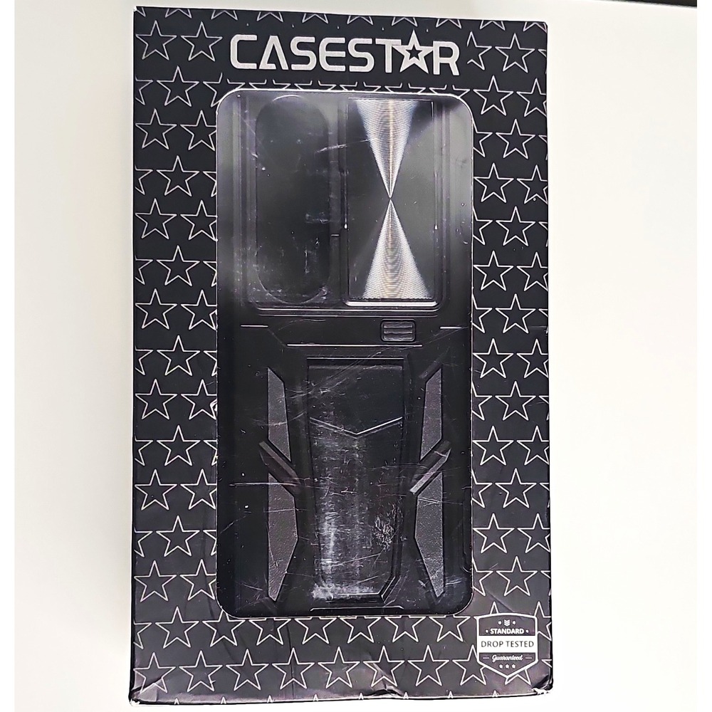 CASESTAR Shockproof Dual Layer Holster Case Black for Samsung Galaxy Z Fold